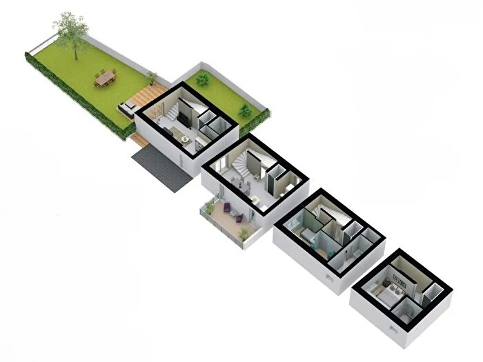 Appartamento trilocale in vendita in Via Leonardo da Vinci, Erba