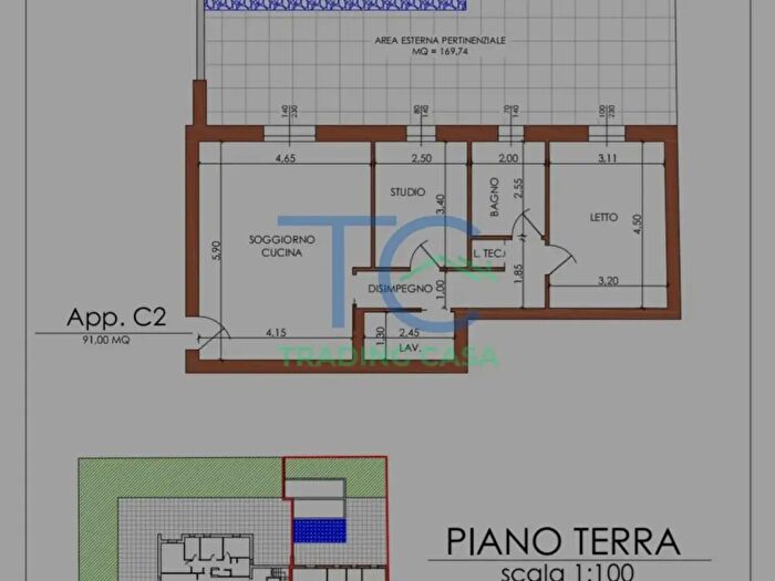 Appartamento trilocale in vendita in Via Lorenzo Valla, Piacenza