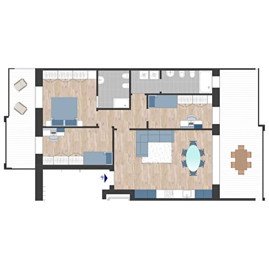 Appartamento con 5 locali in vendita in Via Carlo Goldoni, Cernusco Sul Naviglio