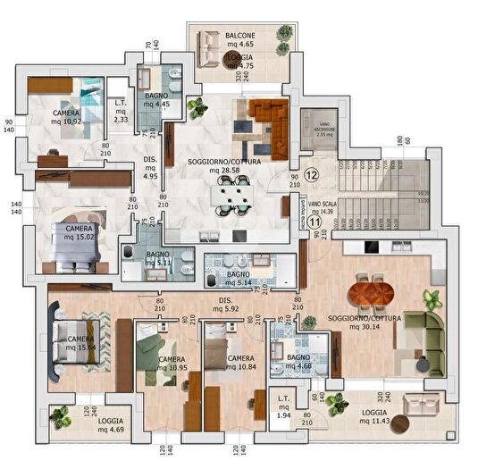 Case in Vendita e in Affitto - 3