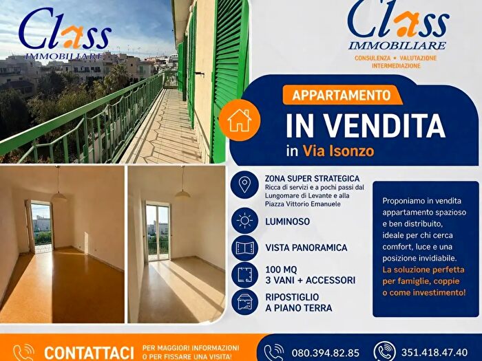 Appartamento trilocale in vendita in Via Isonzo, Giovinazzo