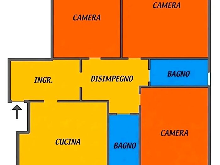 Appartamento quadrilocale in affitto in Bologna