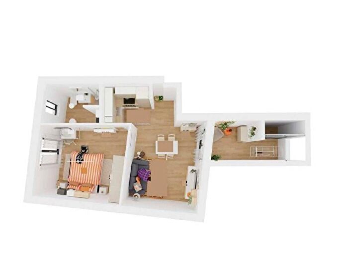 Appartamento bilocale in affitto in Circonvallazione Ostiense, Garbatella, Roma