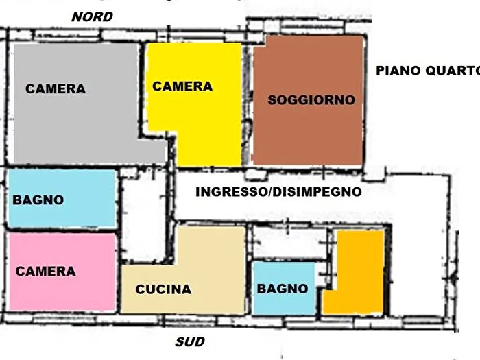 Appartamento con 5 locali in vendita in Pisa
