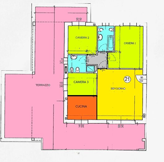 Appartamento quadrilocale in vendita in Via Roma, Cavenago Di Brianza