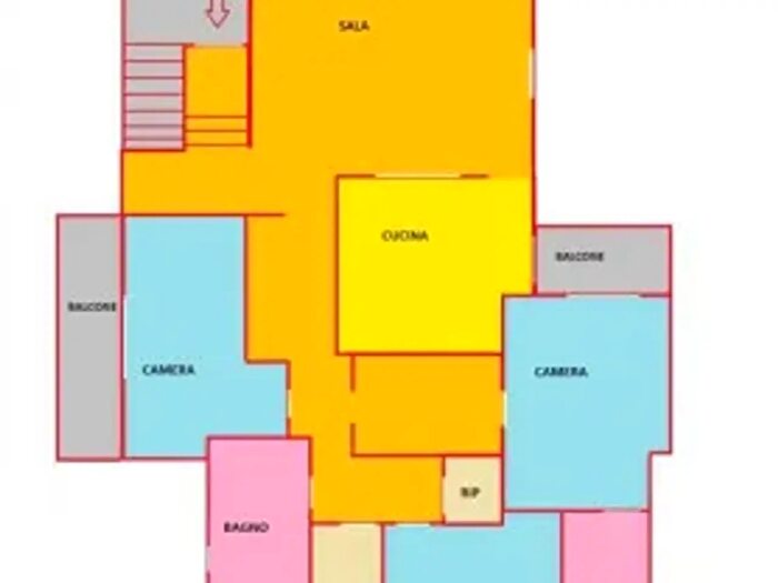 Appartamento con 5 locali in vendita in Viale Guglielmo Marconi, Cecina