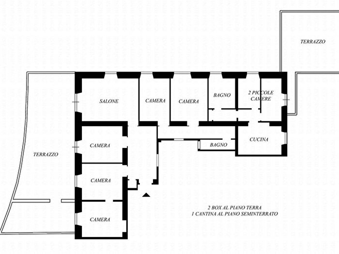 Appartamento con 6 locali in vendita in Via Luigi Lagrange, Parioli, Roma