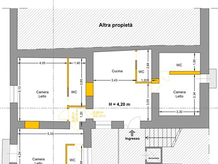Appartamento con 6 locali in affitto in Vico Paradiso, Monte Santo, Napoli