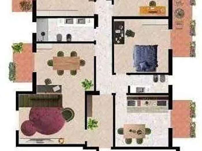 Appartamento con 5 locali in vendita in Via San Vincenzo De Paoli, Termini Imerese