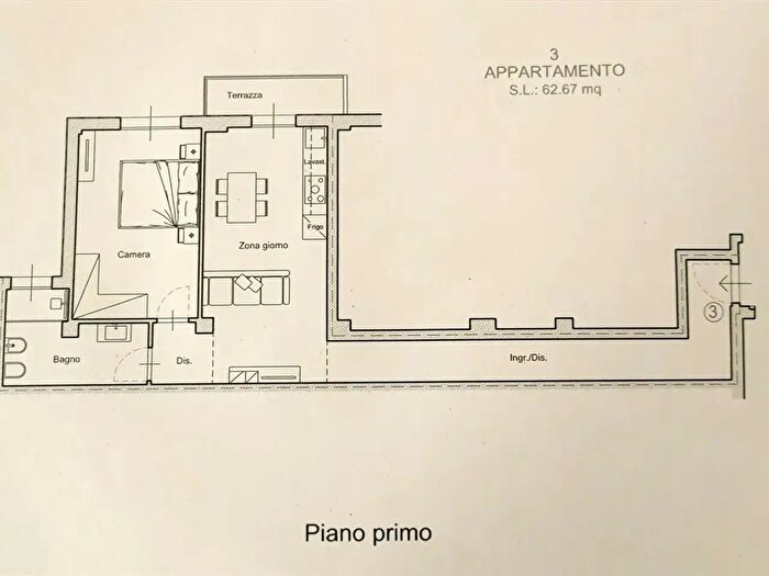 Appartamento bilocale in vendita in Boccaccio, Firenze