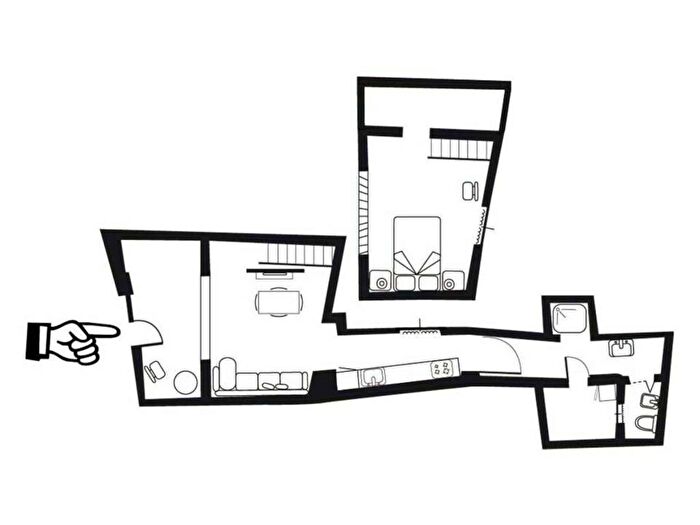 Appartamento monolocale in affitto in Via Maffia, Santo Spirito, Firenze