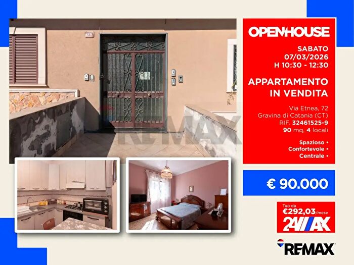 Appartamento quadrilocale in vendita in Via Etnea, Gravina Di Catania