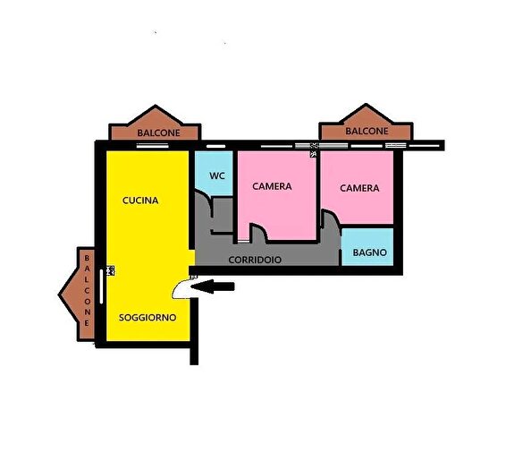 Appartamento trilocale in vendita in Viale Affaccio Vibo Valentia, Vibo Valentia