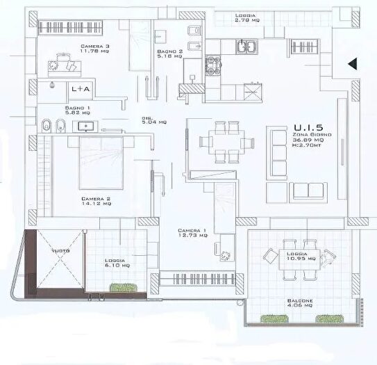 Appartamento quadrilocale in vendita in Rimini, Rimini