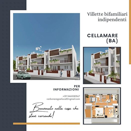 Casa quadrilocale in vendita in Via Nicola Affatati, Cellamare