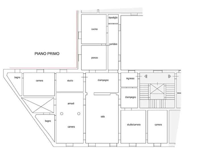 Appartamento con 12 locali in vendita in Livorno