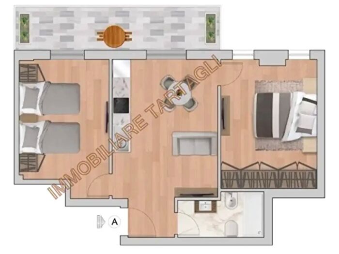 Appartamento trilocale in vendita in Firenze