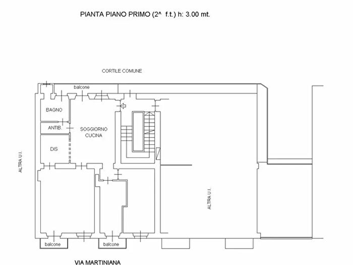 Appartamento con 5 locali in vendita in Via Martiniana, Torino