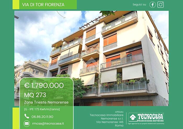Appartamento con 9 locali in vendita in Via di Tor Fiorenza, Roma