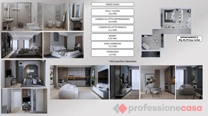 Appartamento trilocale in vendita in Via Castronella, Campi Bisenzio