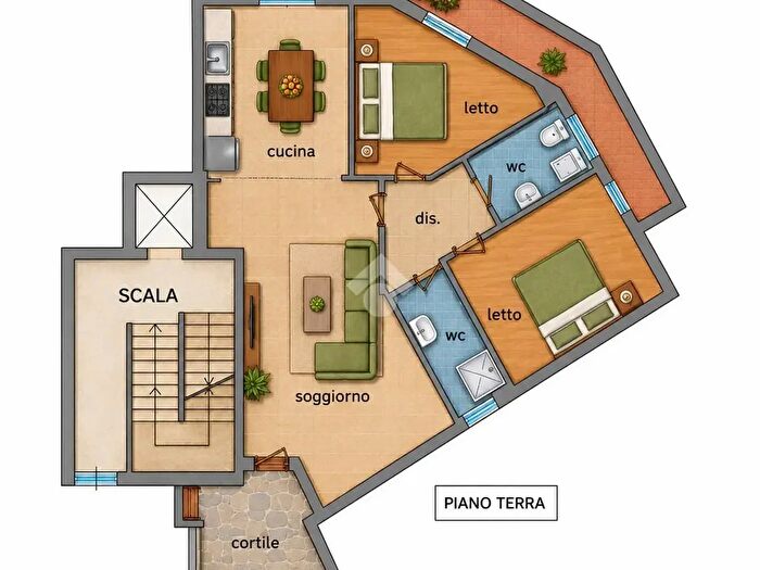 Appartamento con 5 locali in vendita in Viale della Repubblica, Cassano Delle Murge