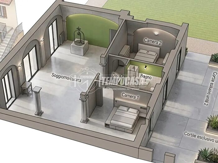 Appartamento quadrilocale in vendita in Via Collino, San Francesco Al Campo