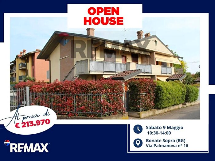 Appartamento trilocale in vendita in Via Palmanova, Bonate Sopra