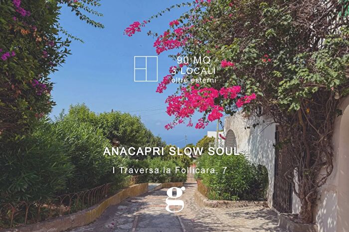 Appartamento trilocale in vendita in Traversa Follicara, Anacapri