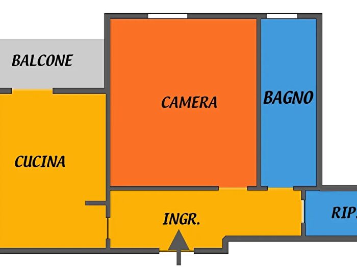 Appartamento bilocale in affitto in Bologna
