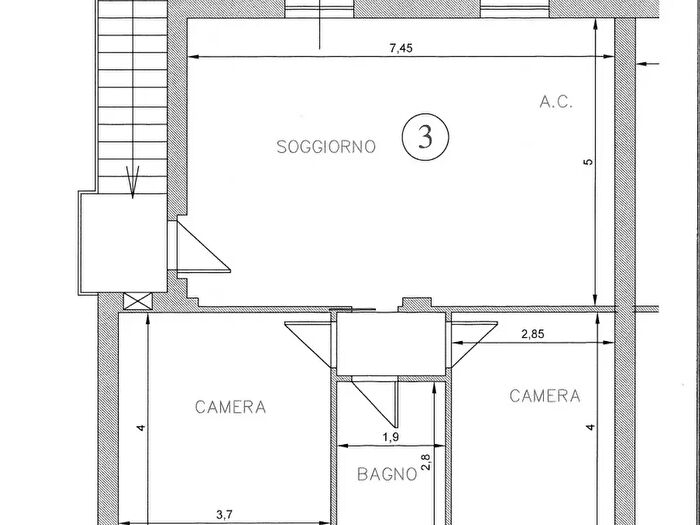 Appartamento trilocale in vendita in Via Santa Veronica Giuliani, Agugliano