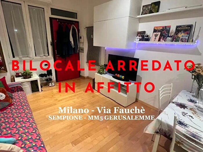 Appartamento bilocale in affitto in Via Fauchè, Milano