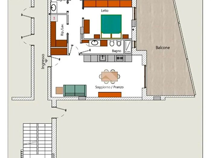 Appartamento trilocale in vendita in V Conversano, Casamassima