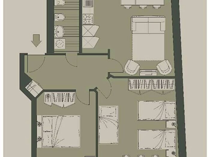 Appartamento trilocale in affitto in Via Nicola Antonio Porpora, Casoretto, Milano