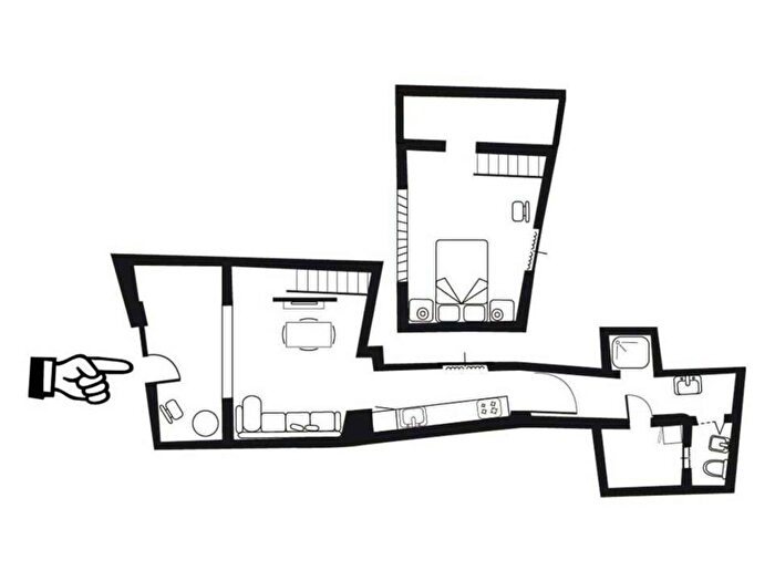 Appartamento monolocale in affitto in Via Maffia, Santo Spirito, Firenze