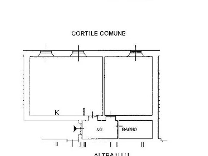 Appartamento bilocale in affitto in Corso di Porta Romana, Milano