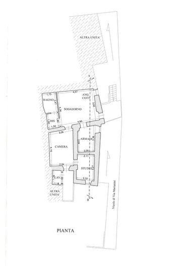 Appartamento quadrilocale in vendita in Buti
