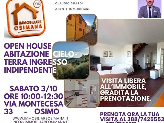 Casa con 8 locali in vendita in Via Montecesa, Osimo