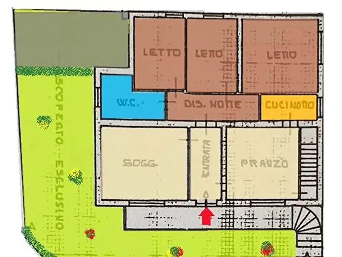 Appartamento con 8 locali in vendita in Fano