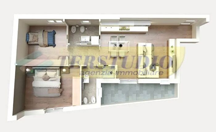 Appartamento trilocale in vendita in Via Solferino, Cologno Al Serio