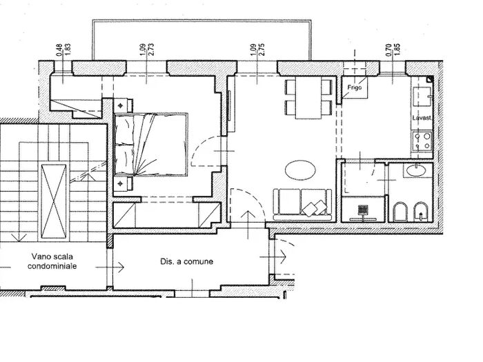 Appartamento bilocale in vendita in Via Cassia, Firenze
