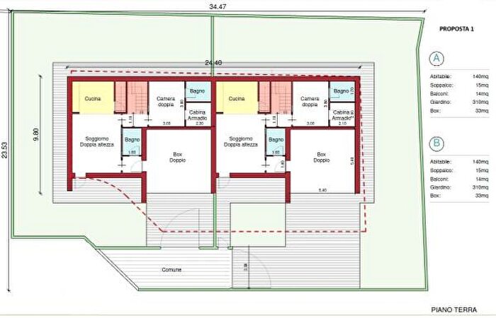 Casa quadrilocale in vendita in Via Silvio Pellico Bern, Bernareggio