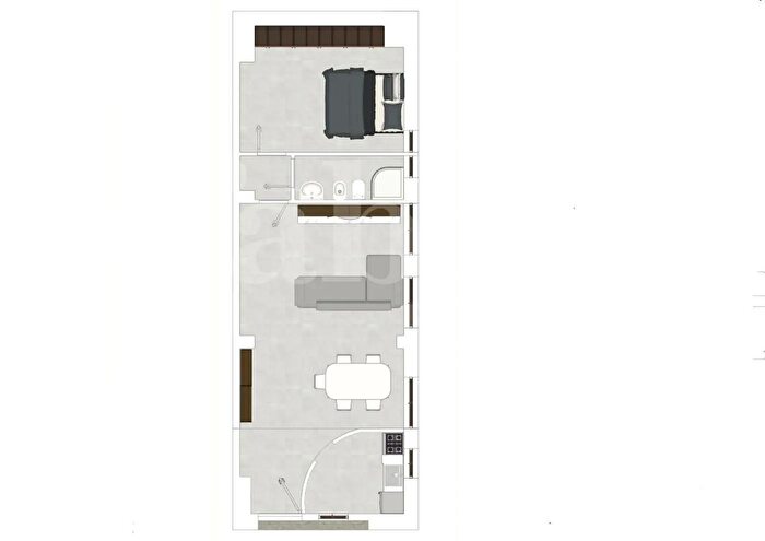 Appartamento bilocale in vendita in Via Giovanni Battista Gisleni, Roma