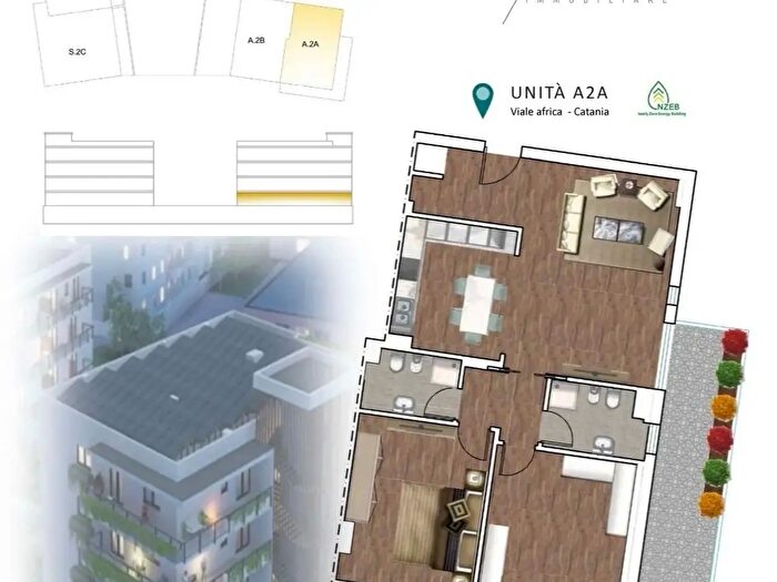 Appartamento quadrilocale in vendita in Viale Africa, Catania