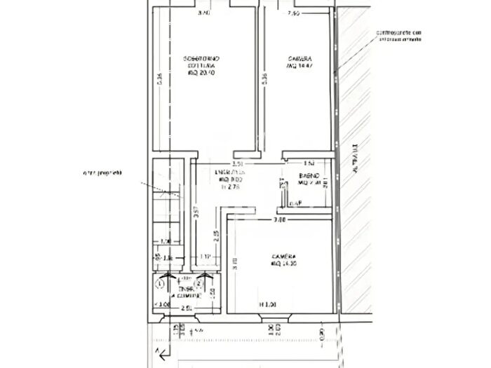 Appartamento trilocale in vendita in El Leone, Prato