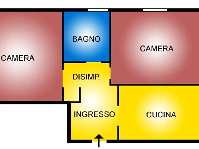 Appartamento trilocale in affitto in Bologna