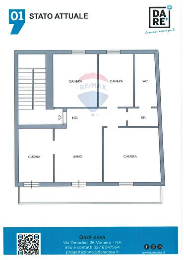 Appartamento quadrilocale in vendita in Via Anna Magnani, Vairano Patenora