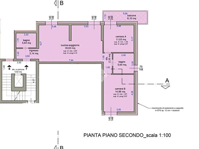 Appartamento trilocale in vendita in Via Montebello, Montecatini Terme