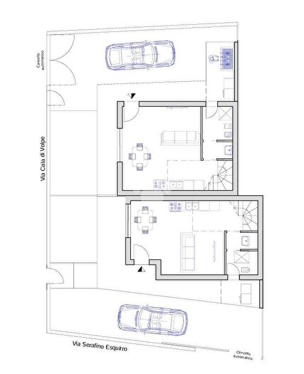 Casa trilocale in vendita in Via Serafino Esquirro, Cagliari