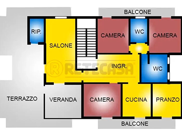Appartamento quadrilocale in vendita in Via Duca degli Abruzzi, Ladispoli