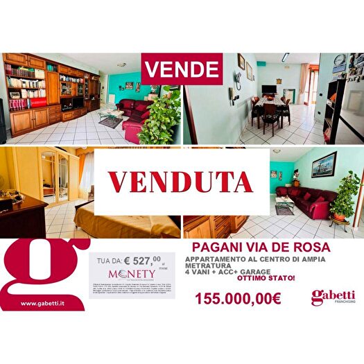Appartamento quadrilocale in vendita in Via De Rosa, Pagani